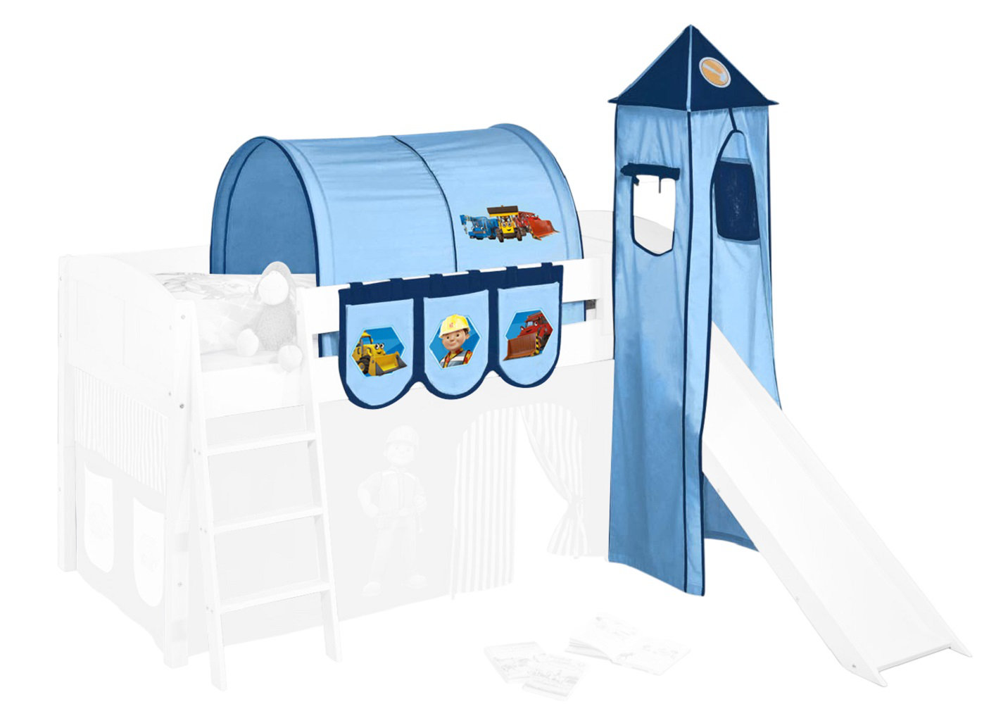 Lilokids Bob The Builder 3 Piece Bunk Bed Accessory Set Wayfair co uk lilokids-bob-the-builder-3-piece-bunk-bed-accessory-set-wayfair-co-uk