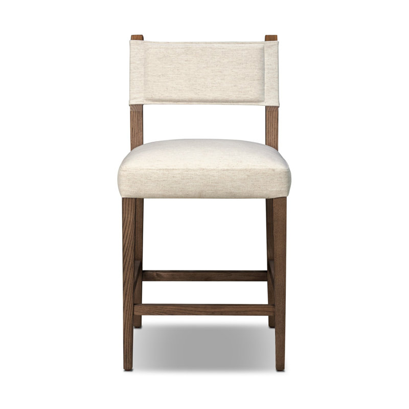 Ferris Stool, Amber Ash, Crypton Nomad Snow Polyester Blend, Counter Stool (25.98" Seat Height)