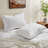 Gusseted Goose Feather and Down Pillows for Sleeping - Set of 2, 100% Cotton Shell, Medium Support Hotel Quality Bed Pillows for Side and Back Sleepers-1588953808-1491443230