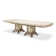 Platine Royale 8 - Person Extendable Double Pedestal Dining Set