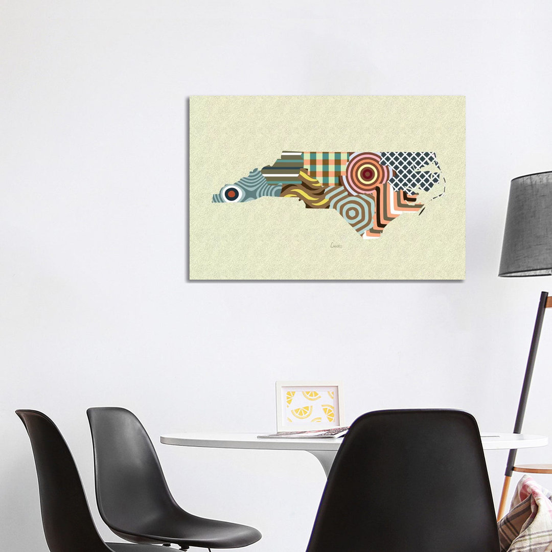 North Carolina State - Wrapped Canvas Print