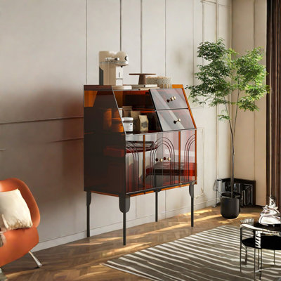 Armoire d'appoint moderne et rétro