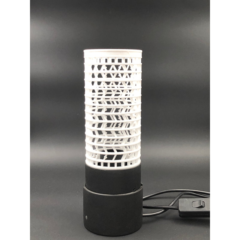 Table Lamp, White, Black