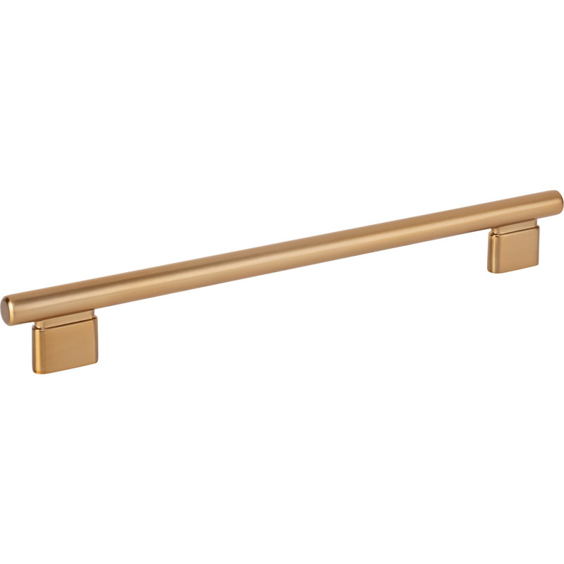 Warm Brass 8 13/16" Bar Pull with Mounting Hardware