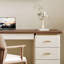 Bureau en bois massif exquis et élégant-1262809432