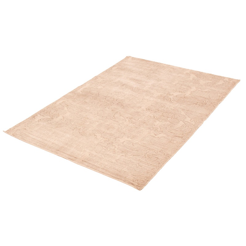Tapis beige noué à la main Bloomsdale