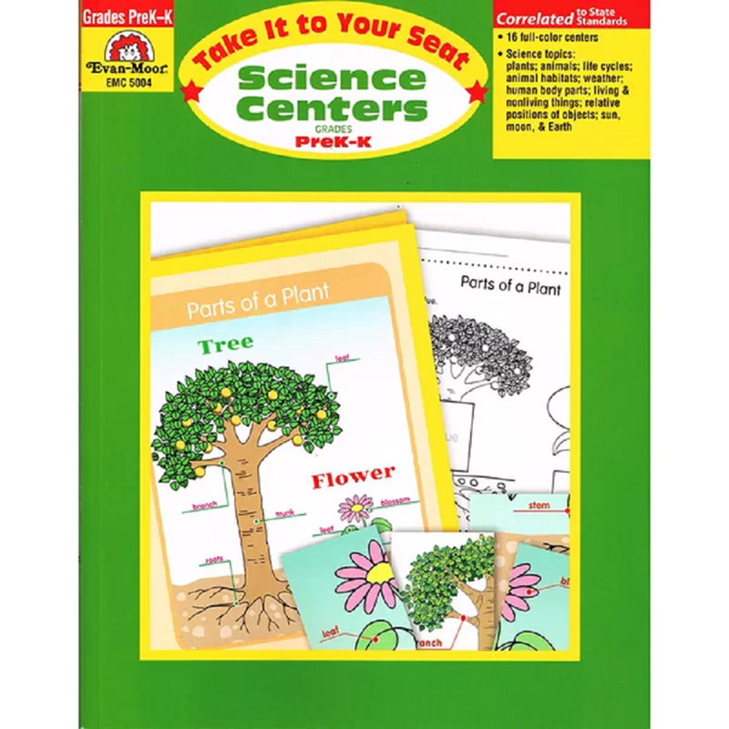 Livres à prek-k science centers