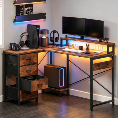 L-Shaped Computer Desk