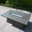 Colville Rectangle Aluminum Propane Smokeless Fire Pit Table with Hidden Fuel Tank-1285310663