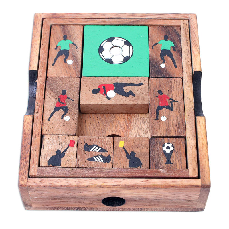 Jarica Football Escape, jeu en bois
