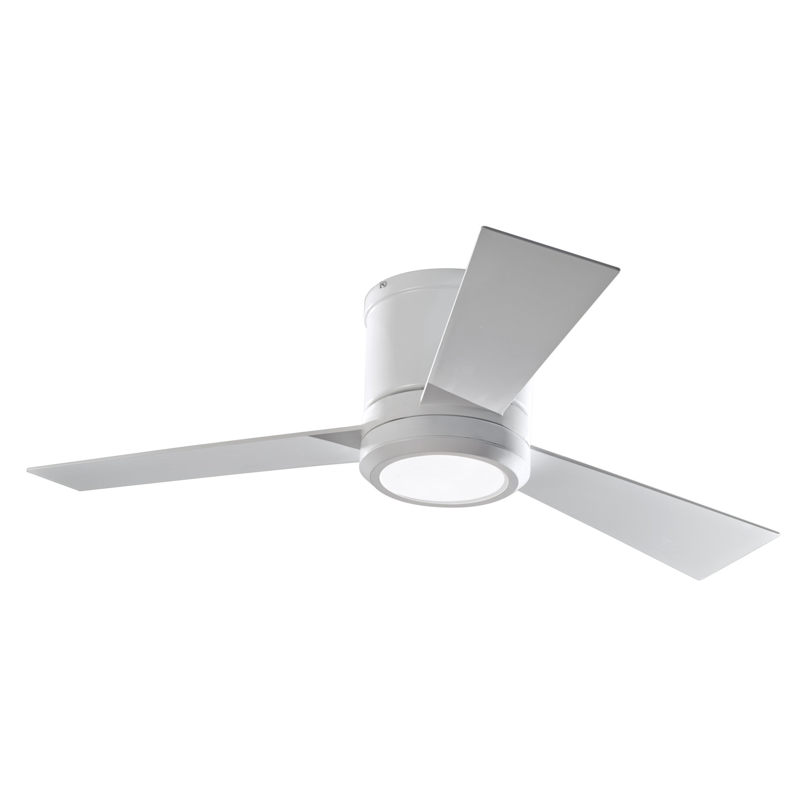 Rodrick Ceiling Fan with LED Light Kit, 42", Matte White