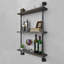 Hardwick 3 Piece Solid Wood Accent Shelf