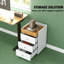 Armoire de rangement mobile