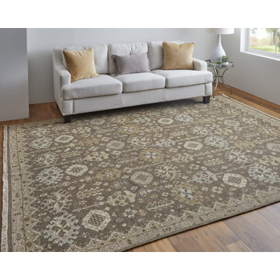 Tapis rectangulaire en laine Corbitt