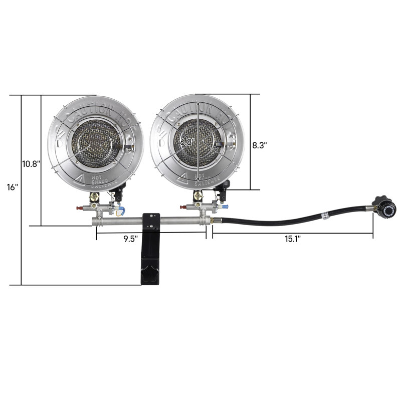 30000 Propane Tank Top Patio Heater