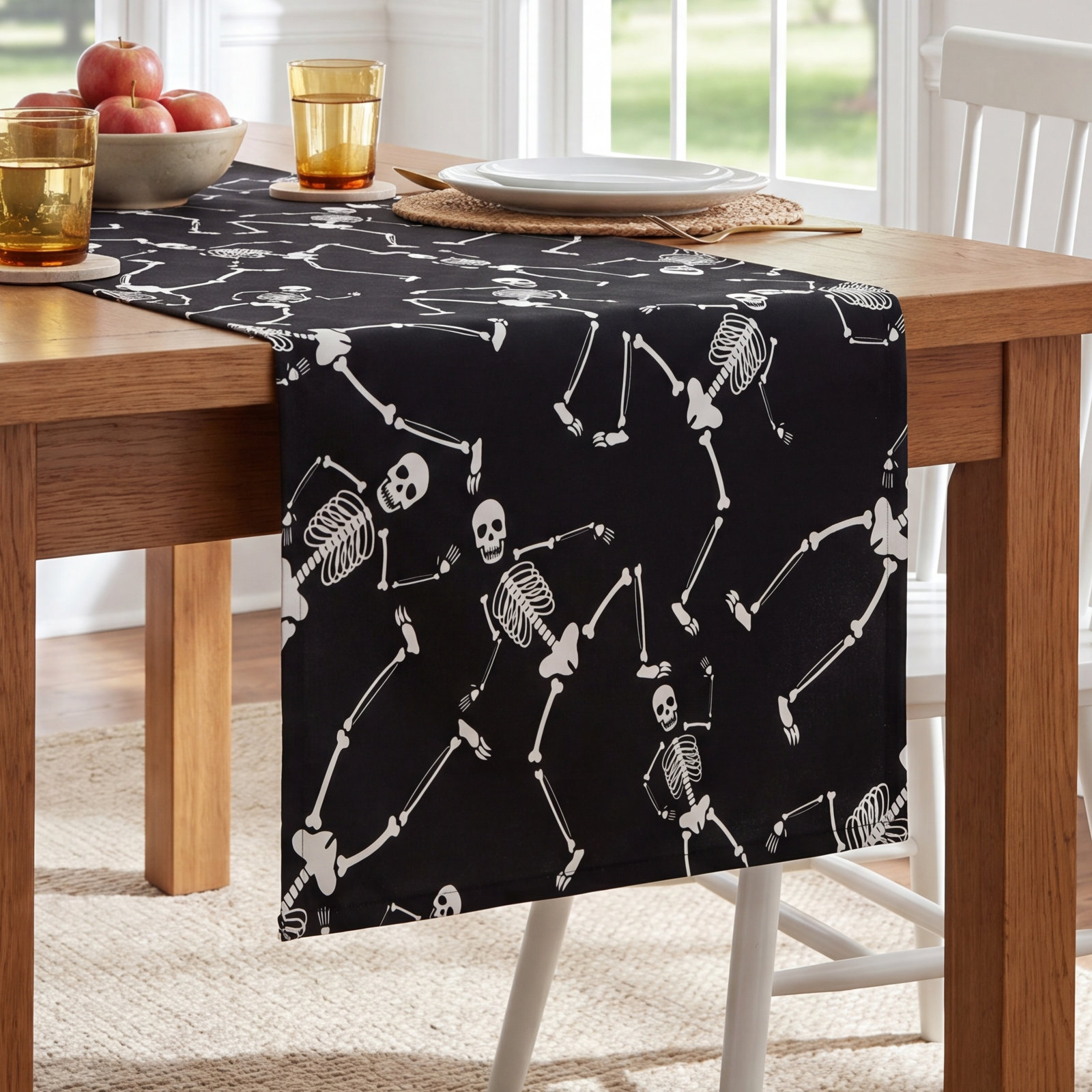 72" Skeleton Table Runner