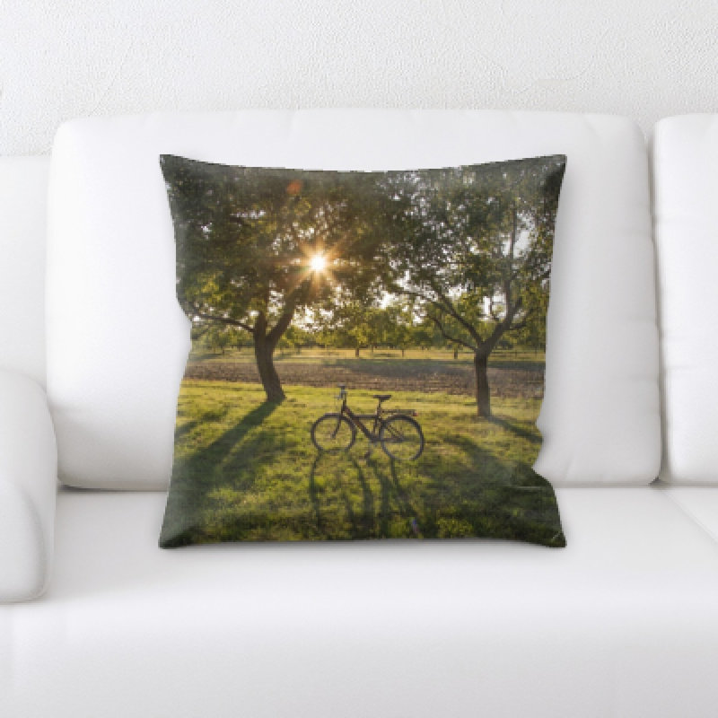 Microsuede Throw Pillow