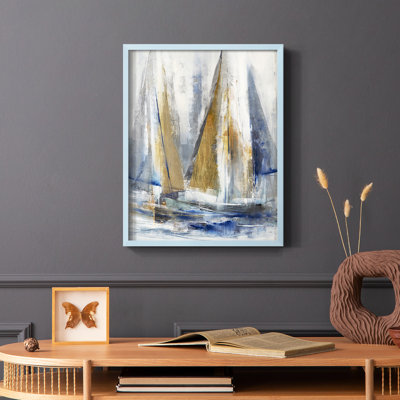 CRUISING Framed Print - Solid Wood