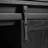 53.7" Farmhouse Kitchen Island With Power Outlet, 2 Sliding Barn Door Kitchen Storage Island With Drop Leaf, Spice Rack Rolling Kitchen Cart On Wheels, For Home, Kitchen And Dining Room, Black-296307260