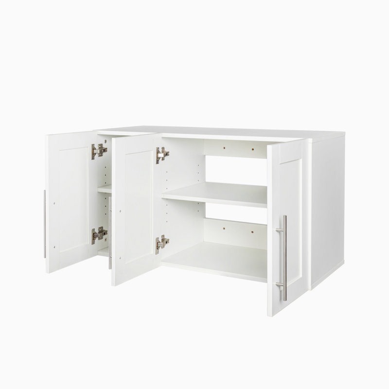 Armoire de rangement empilable Keantae, H 19,69 po x l 35,43 po x P 15,75 po