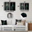 Prestiges profil vert champagne - Champagne, ensemble de 2 reproductions d'art en métal-215755718