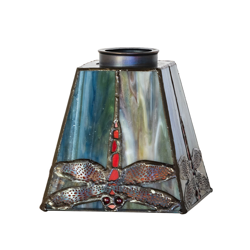 5" Square Prairie Dragonfly Shade