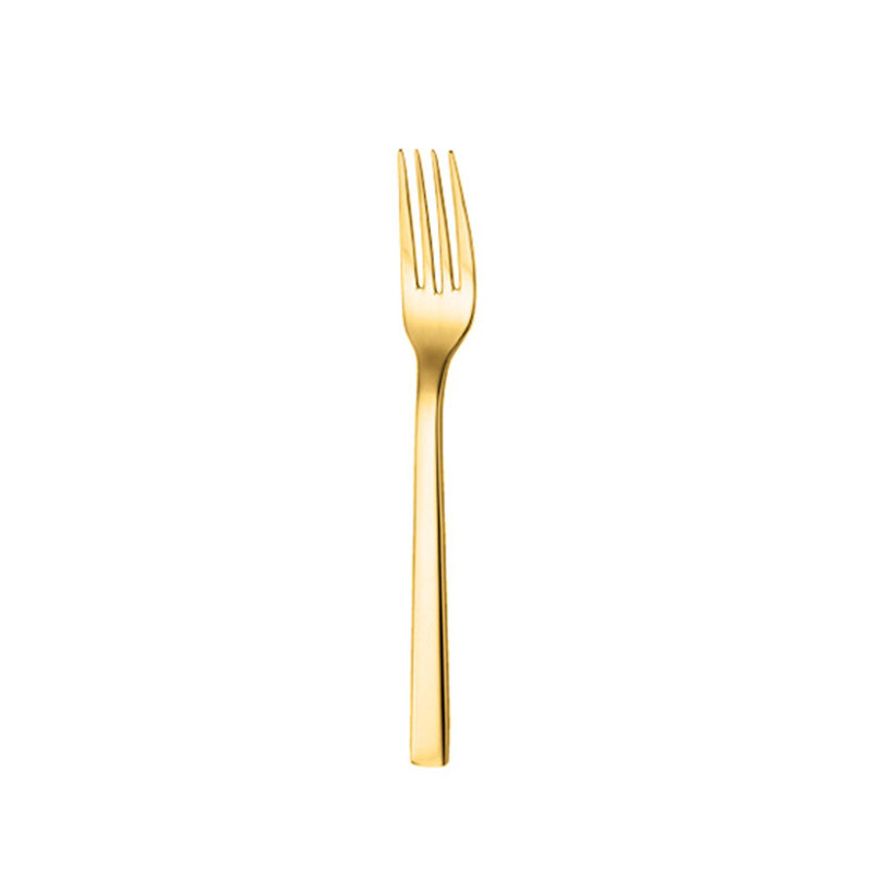 Fourchette à salade dorée Chef par Oneida (caisse de 12)