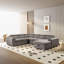 Canapé modulaire à 7 places en U de Boneless Hokku Designs-1912589304