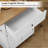 Rolling Kitchen Island with Storage Drawer, Portable Kitchen Cart on Wheels with Solid Wood Veneer-428504641