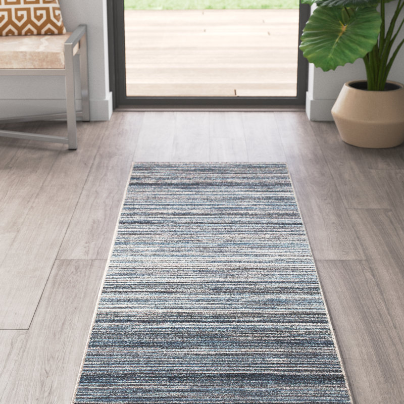 Edgeworth Ivory Blue Rug, Rectangle 200 x 290cm