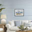 Chaises neutres Adirondack, reproduction encadrée sous verre, design par LSR Design Studio