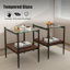 Ensemble de 3 tables basses et tables de bout-400744938