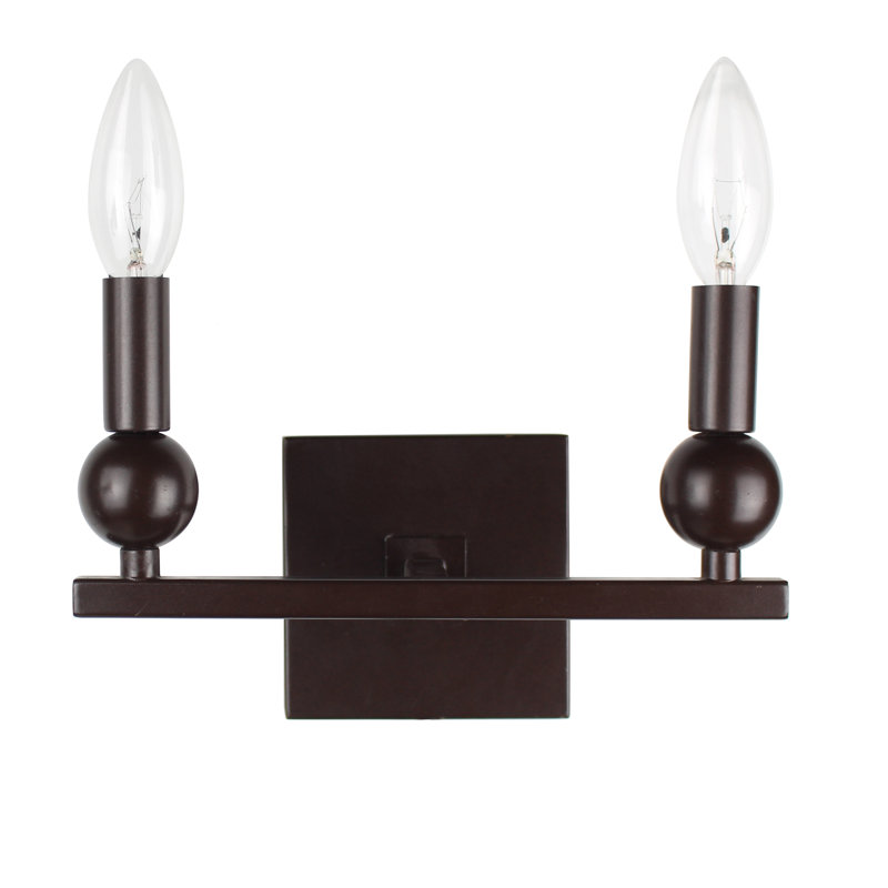 Piatt Candle Wall Light, Bronze