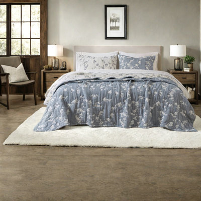 Ensembles de literie pour lit très grand en coton de qualité supérieure, courtepointe moderne en jacquard pour la maison