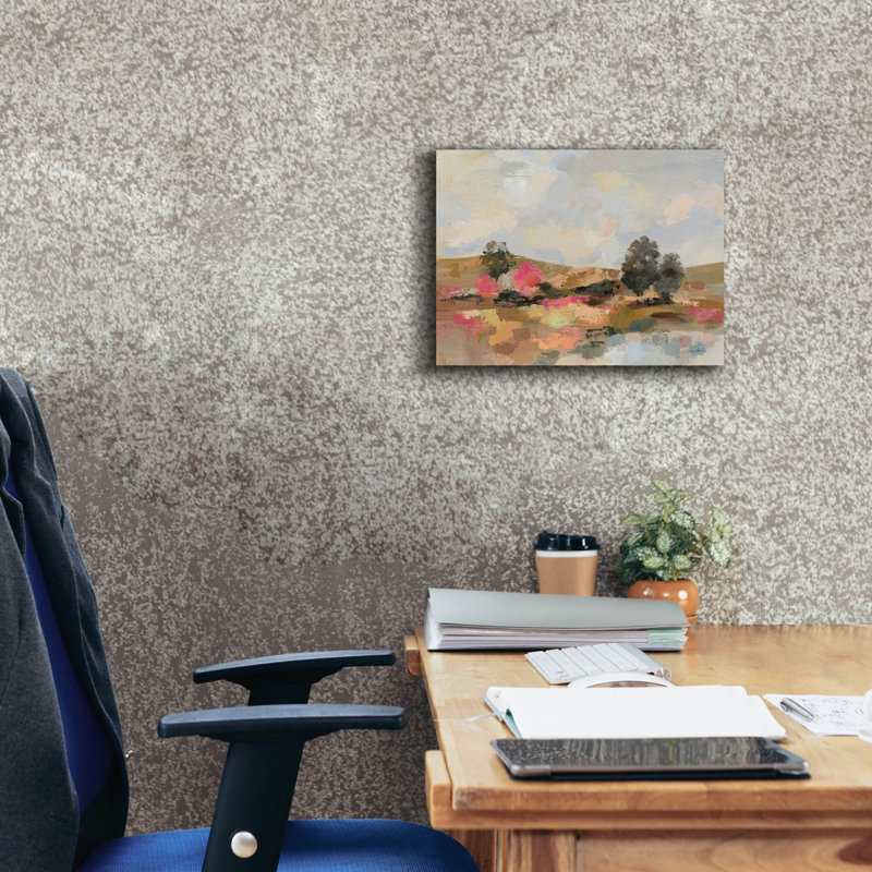 «Lakeside Reminiscence» par Silvia Vassileva, art mural sur toile, H 12 po x l 16 po x P 0,75 po