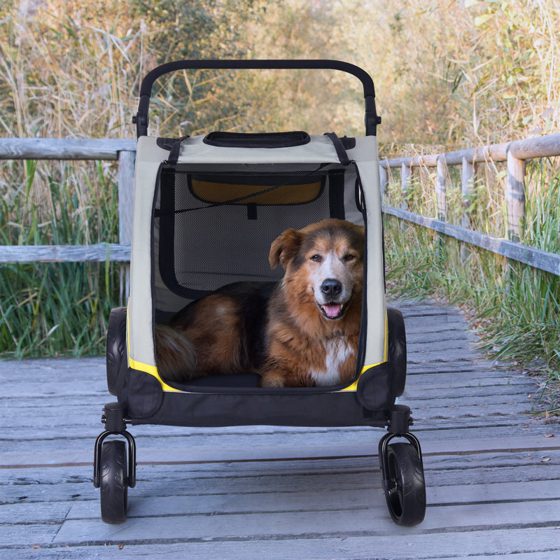 Pennard Pet Jogger Stroller, 113cm H x 74.5cm W x 100.5cm D