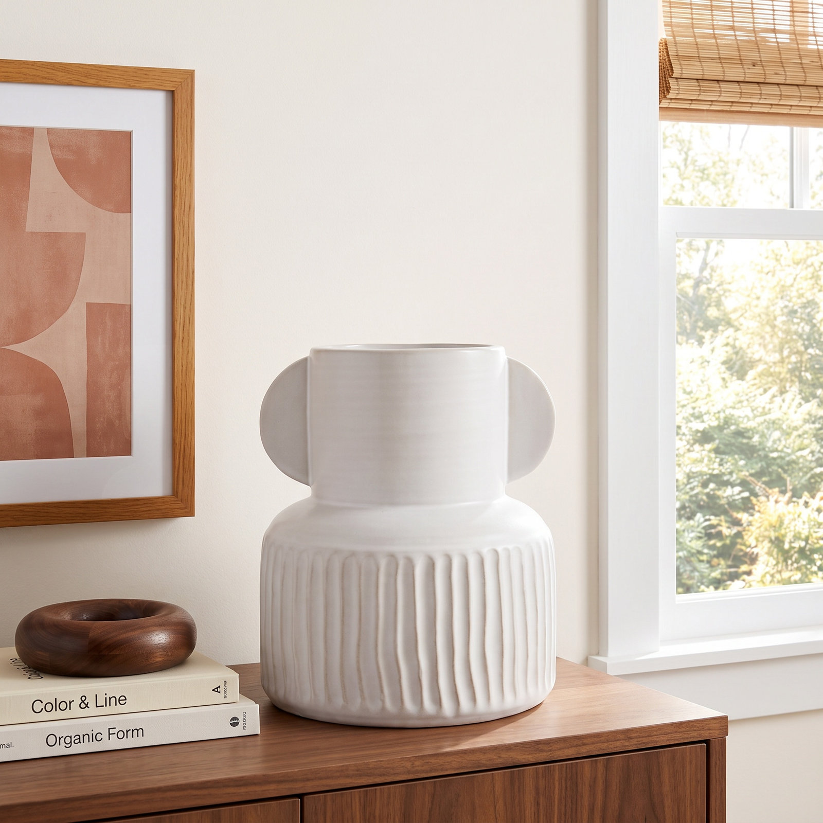Jorge Table Vase, 6" H x 5" W x 5" D