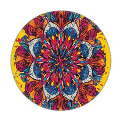 Chromatic Chaos Indoor And Outdoor Area Rug
