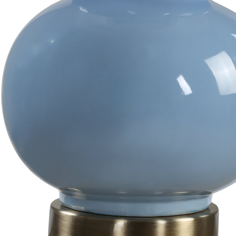 Lampe de table, Bleu