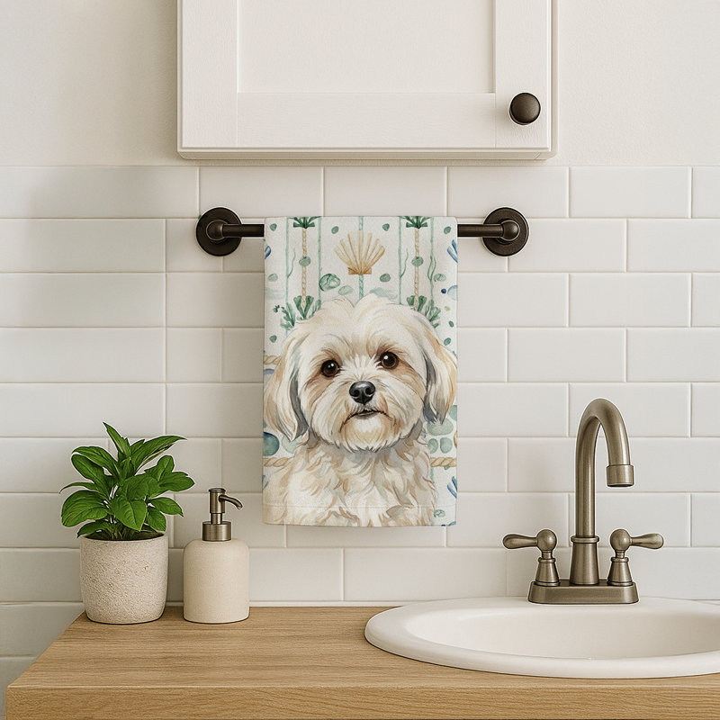 Torchon blanc Lhasa Apso, Lhasa Apso blanc