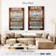 Plaque murale Kema Inspirational House Rules-108234475