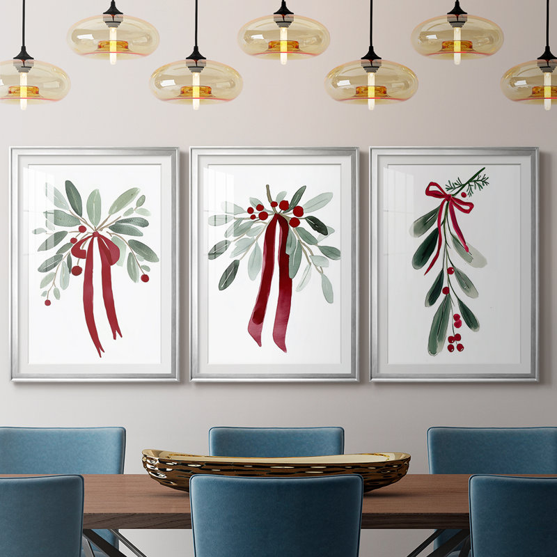 Art des Fêtes de Noël Cxxv, Argent argent, H 19 po x l 27 po