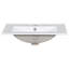 Ensemble de meuble-lavabo 30 po avec lavabo en céramique et grand espace de rangement-104414014