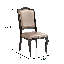 Chaise d'appoint de salle à manger Dedeaux