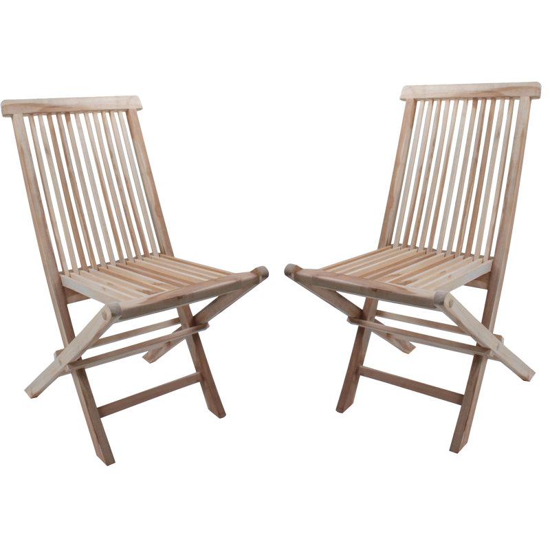 Java Folding Patio Dining Side Chair