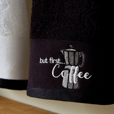Tea And Coffee Pack Of 4 Cotton Tea Towels