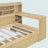 Multi-functional Storage Platform Bed With Desk-667977170-667977169