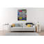 One-of-a-Kind Original Anginette, «Mosaic Color Grid Per poser», peinture sur toile