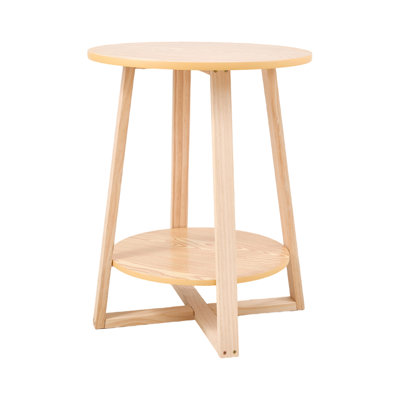Tray Top Cross Legs End Table