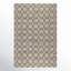 Dunn Geometric Handmade Flatweave Jute/Sisal Brown Area Rug-659400600